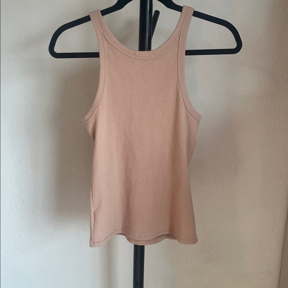 Nuuds Essential Ribbed Tank Sand - Picture 4 of 4